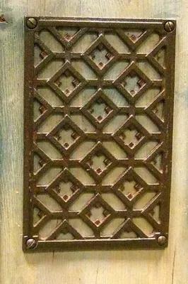 Produktbild von Lüftungsgitter für Kamine, Kamingitter als Luftgitter 11,5 x 17,5 cm, Warmluft