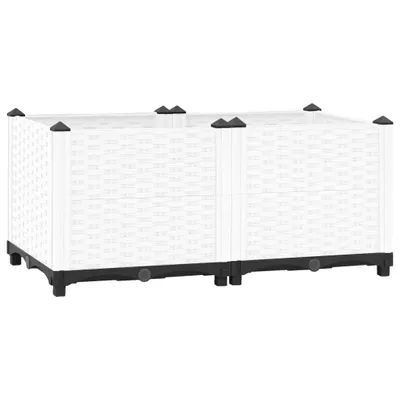 Zdjęcie produktu dla VidaXL 153309, Polipropylen (PP), Biały, 400 mm, 380 mm