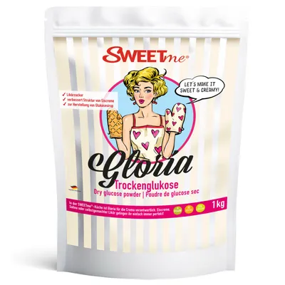 Produktbild von SWEETme Gloria - Glukose Pulver Trockenglukose Glucose Likörzucker 1 kg