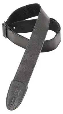 Produktbild von Levys Leathers M7GP-BLK 2'' Gitarrengurt aus Bekleidungsleder Schwarz