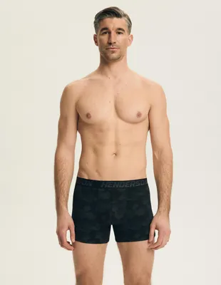 Produktbild von Henderson Boxershorts für Männer Baumwolle bequem in schwarz und grau M