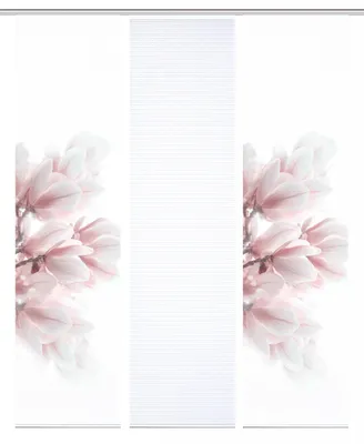 Produktbild von 84105 MORIGA Schiebegardine, recyc. Polyester 245x60 cm, Bambusoptik