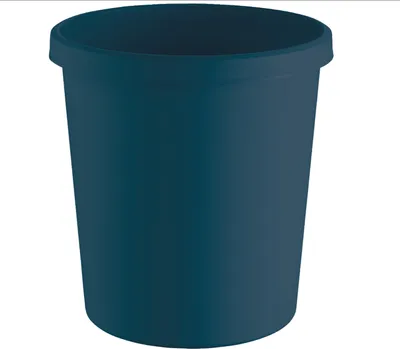 Produktbild von Papierkorb oeco 1167 18l blau Packung mit 15 Stück