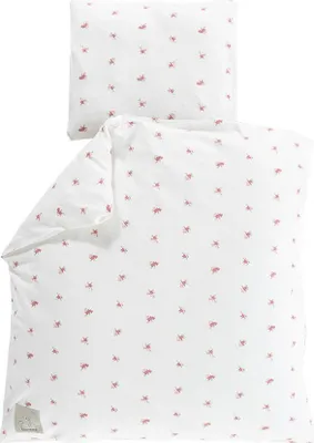 Produktbild von Träumeland Bettwäsche Jersey Flora 80/80 + 35/40 cm