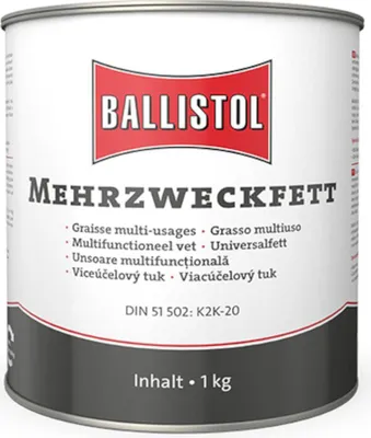 Produktbild von BALLISTOL Mehrzweckfett Eimer 1 KG DE/FR/IT/NL/CS/SE/SK/RO 4 Stk