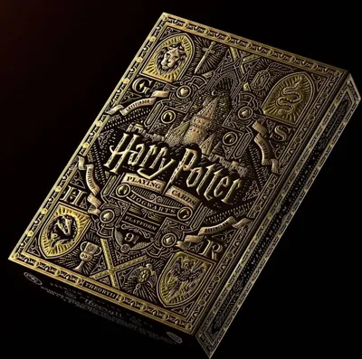 Produktbild von Prémiové hracie karty Harry Potter (žltá verzia)