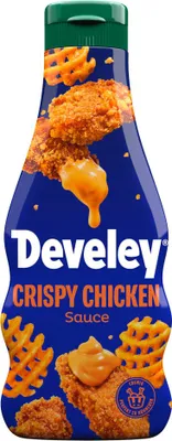 Zdjęcie produktu dla Develey Crispy Chicken kremowy pikantny sos wyciskany butelka 250 ml