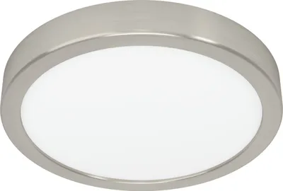 Produktbild von EGLO LED Deckenleuchte Fueva 6, runde Deckenlampe, Aufbaulampe aus Metall in Silber und Kunststoff Weiß, Deckenbeleuchtung warmweiß-kaltweiß, ⌀ 21 cm
