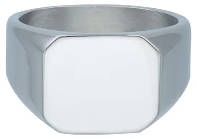 Produktbild von Wildcat Ring - Gravierbarer Basic Ring - Silber, 20,0 mm - Chirurgenstahl 316L - wasserfest, langlebig, hautverträglich, Silber