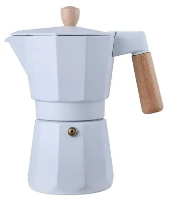 Produktbild von Bergner Naturally 6 Cup Kaffeemaschine Silber Silber One Size