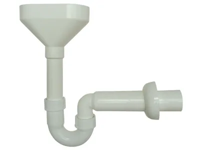 Produktbild von SANIT 31.304.00..0000 Rohrgeruchverschluss G1 1/2x50 mit Auffangtrichter 31304000000