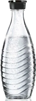 Immagine prodotto di Caraffa di vetro SodaStream 1 confezione con coperchio nero 1 pezzo 615ml