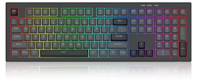 Zdjęcie produktu dla REDRAGON K518-RGB-GB Crux, Przewodowa, USB, Membranowa, Czarny