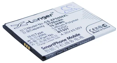 Produktbild von TECHTEK Akku Kompatibel mit [ZOPO] 3X, 9530, ZP998, ZP999 Ersetzt BT55T