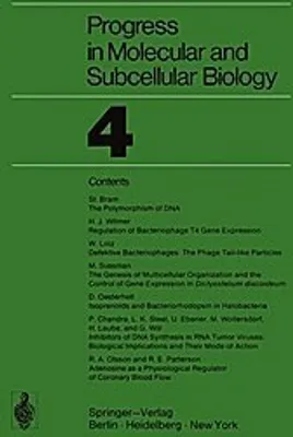 Image de Progrès en biologie moléculaire et subcellulaire