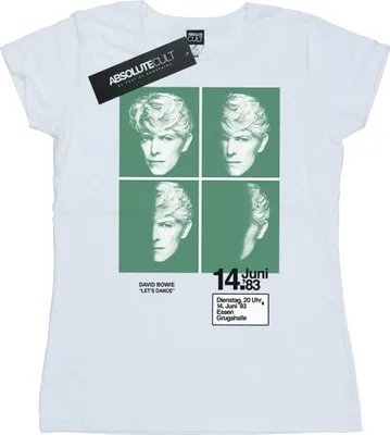 Produktbild von David Bowie - "1983" T-Shirt für Damen BI16766 (M) (Weiß)