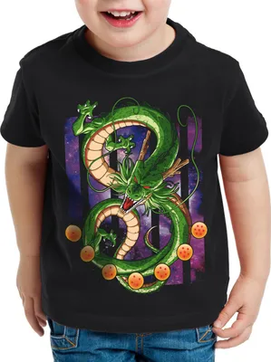 Produktbild von style3 Shenlong Drachen Kinder T-Shirt dragon Z goku vegeta roshi anime
