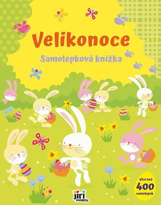 Imagen del producto de Velká samolepková knížka 5+ - Velikonoce
