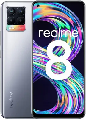 Produktbild von realme 8 16,3 cm (6.4 Zoll) Dual-SIM Android 11 4G USB Typ-C 6 GB 128 GB 5000 mAh Silber