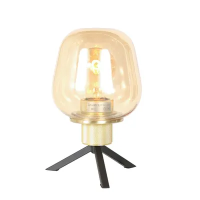 Immagine prodotto di Steinhauer - lampada da tavolo - Reflexion - ottone - vetro metallo - Ø 14cm - E27 - 2683ME