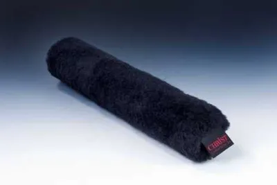 Produktbild von CHRIST Nasenschoner Lammfell mit Klett, Farbe:schwarz