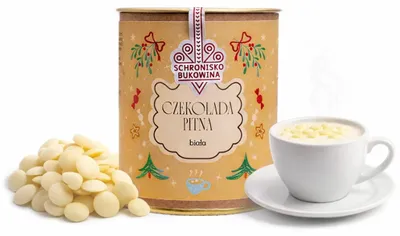 Zdjęcie produktu dla Biała czekolada do picia Callebaut 200 g – aksamitna rozkosz w czystej postaci