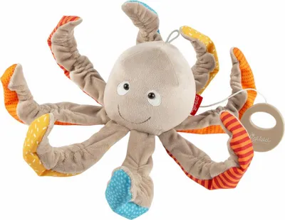 Produktbild von sigikid Spieluhr Oktopus Pirates of the caribbean, Kinderspieluhr, Einschlafhilfe, Spiel Uhr, Polyester, 43534