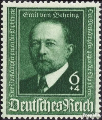 Produktbild von Briefmarken Deutsches Reich 1940 Mi 760 gestempelt 50 Jahre Diphterie-Serum