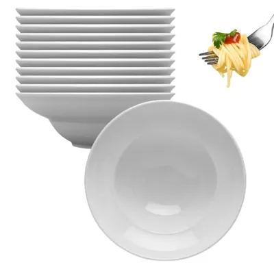 Produktbild von Lubiana Kaszub Tiefer Pastateller 26 cm Porzellan 12er Set