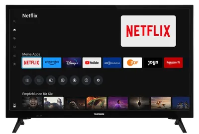 Produktbild von Telefunken XH24TO550S Fernseher 24 Zoll HD Smart TV HDR, 6 Monate HD+ inkl., Triple-Tuner (2026)