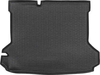 Image de Tapis De Coffre en Caoutchouc TPE Pour Volkswagen Id.4 Depuis 2020, Bord Haut, Noir, Antidérapant, Toutes Saisons