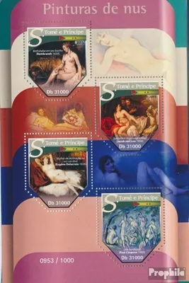 Produktbild von Briefmarken Sao Tome e Principe 2015 Mi 6465-6468 Kleinbogen (kompl. Ausgabe) postfrisch Aktbilder