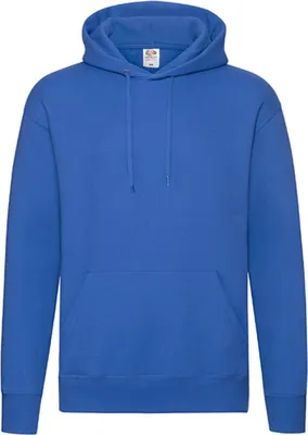 Produktbild von Fruit of the Loom 62-152-0 | Premium Hooded Sweat - Farbe: Royal Blue - Größe: M