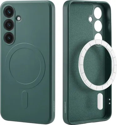 Produktbild von imoshion Color Back Cover mit MagSafe Samsung Galaxy S24 - Dunkelgrün
