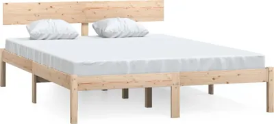 Produktbild von vidaXL Massivholzbett ohne Matratze 140x200 cm