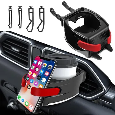 Image de Porte-gobelet 2 en 1 pour ventilation automobile