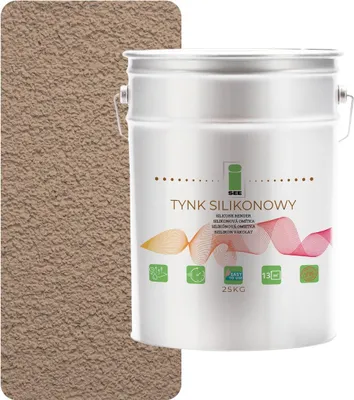 Obrázek produktu pro Silikonová omítka pro vnější fasády, ořech 1,5 mm Premium 25 kg