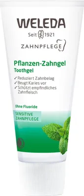 Image de Soins dentaires - Gel dentaire à base de plantes, sans fluor, 75 ml, pack de 3