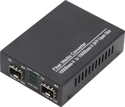 Obrázek produktu pro Gigabitový multimódový/singlemódový mediální konvertor DIGITUS SFP