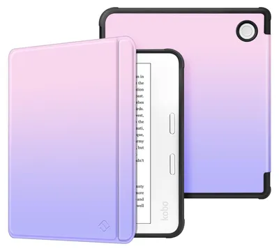 Produktbild von Fintie Hülle für Tolino Vision Color (2024)/Vision 6 (2021) & Kobo Libra Color (2024)/Libra 2 (2021) 7 Zoll eReader - Superleicht Soft TPU Schutzhülle mit Auto Schlaf/Wach, Fantasy Ombre