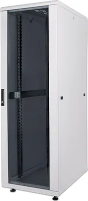 Zdjęcie produktu dla Intellinet 712941, Stojak wolnostojący, 22U, 1500 kg, Zamek, Regulowane nóżki, 81 kg