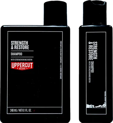 Produktbild von Uppercut Deluxe Stärke & Wiederherstellung Shampoo 240ml