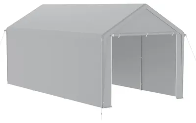 Image de Tente de réception - Pavillon de jardin - Tente pliante - Tente de garage - Abri - Protection UV - 3 x 6 mètres