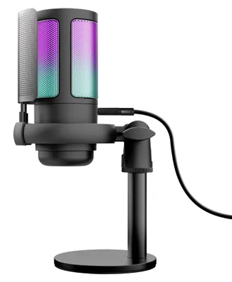 Produktbild von Trust GXT 238 Auron, Podcast-Mikrofon, 40 dB, 20 - 20000 Hz, 16 Bit, 48 kHz, Drehregler