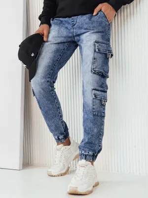 Immagine prodotto di Dstreet Pantaloni denim da uomo Malevorus blu cielo S