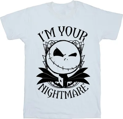 Produktbild von Disney - "Nightmare Before Christmas" T-Shirt für Herren BI43758 (4XL) (Weiß)