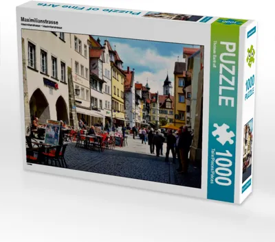 Produktbild von Calvendo Maximilianstrasse 1000 Teile Puzzle quer 640x480mm, Bartruff Thomas; 7406361