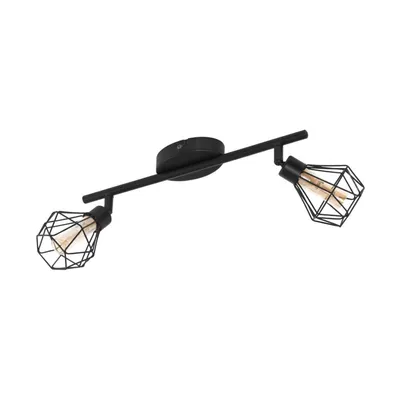 Image de Projecteur Eglo Zapata 1 LED Spot plafonnier noir