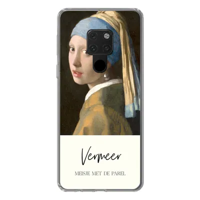 Produktbild von MuchoWow® Handyhülle Schutzhülle Hülle für Huawei P40 Lite Das Mädchen mit dem Perlenohrring - Vermeer Silikon Softcase Handy Hülle - Handy