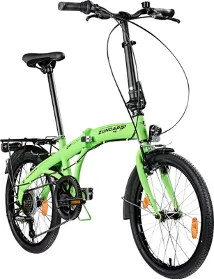 Produktbild von Zündapp ZF20 Speed Folder 20 Zoll Klapprad Faltrad Stadtrad Fahrrad faltbar Klappfahrrad StVZO